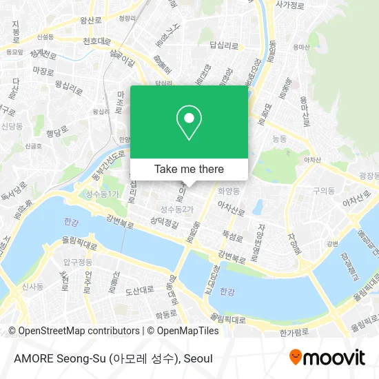 AMORE Seong-Su (아모레 성수) map