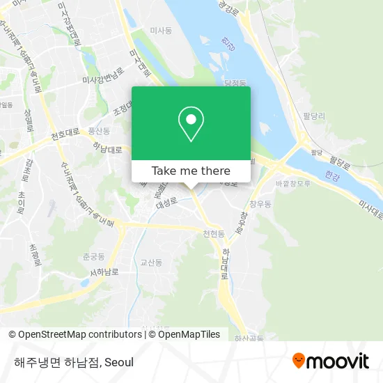 해주냉면 하남점 map