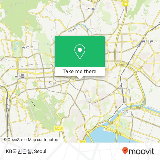 KB국민은행 map