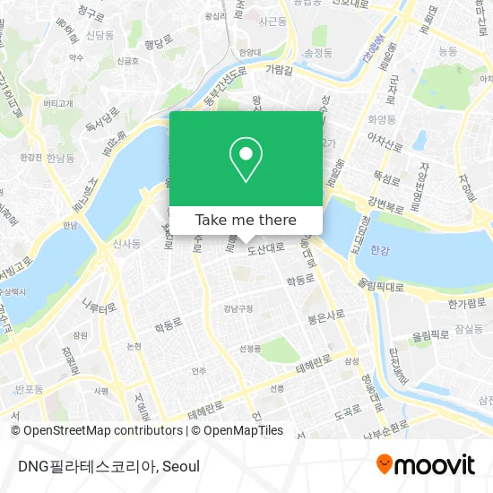 DNG필라테스코리아 map