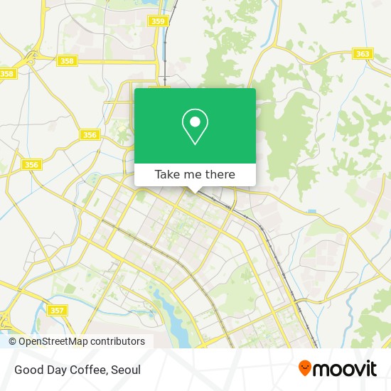 Good Day Coffee map