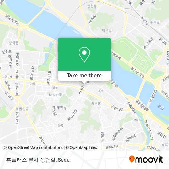 홈플러스 본사 상담실 map