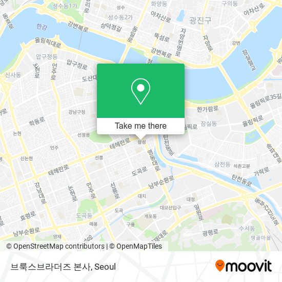 브룩스브라더즈 본사 map