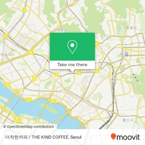 더착한커피 / THE KIND COFFEE map