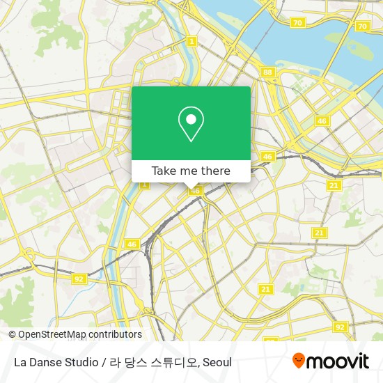 La Danse Studio / 라 당스 스튜디오 map