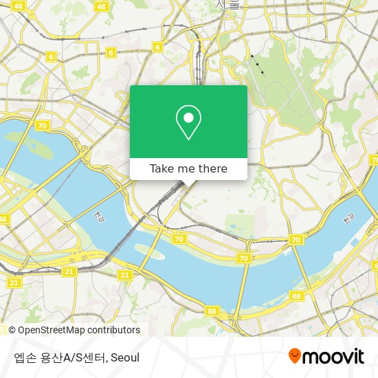 엡손 용산A/S센터 map