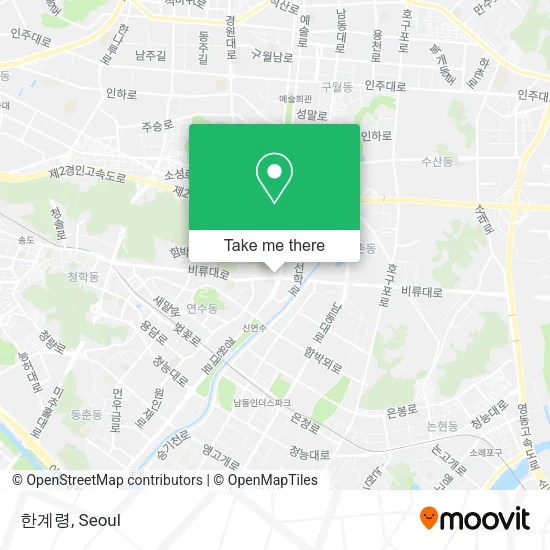 한계령 map