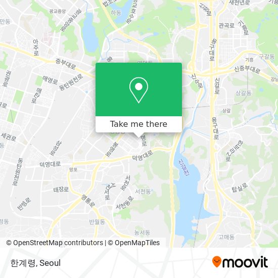 한계령 map