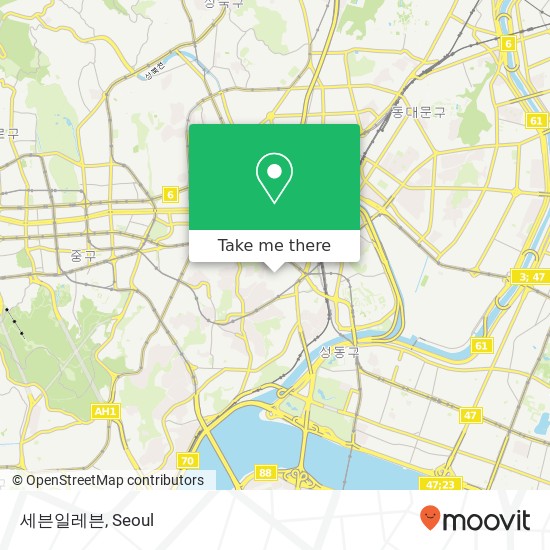 세븐일레븐 map