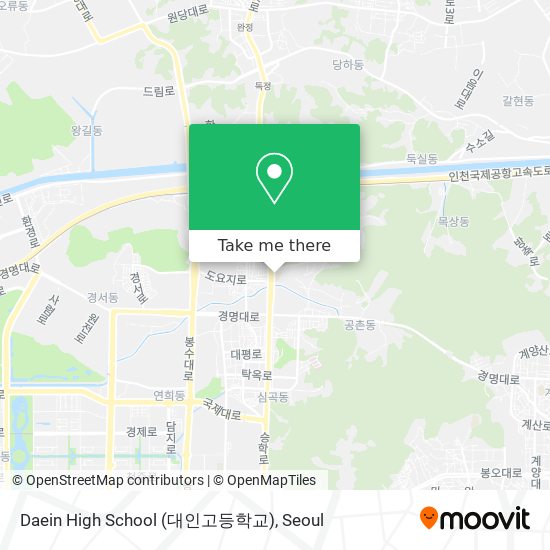 Daein High School (대인고등학교) map
