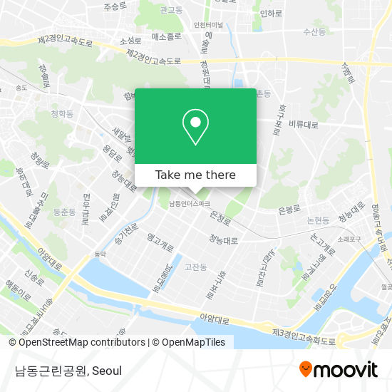 남동근린공원 map
