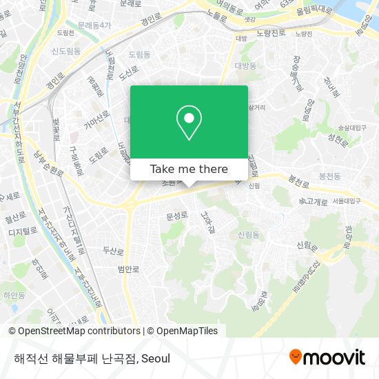 해적선 해물부페 난곡점 map