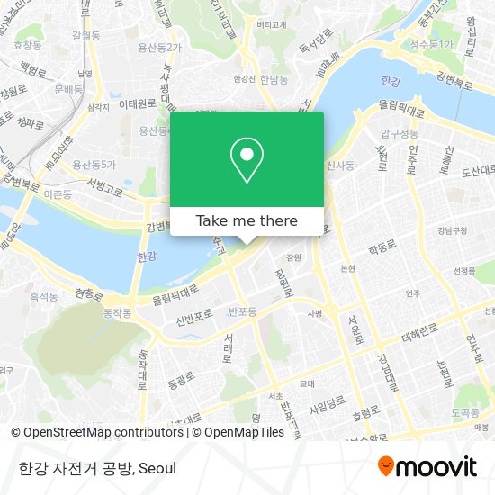 한강 자전거 공방 map