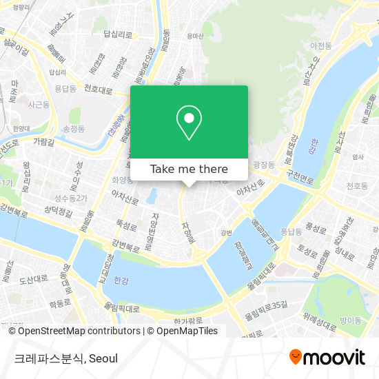 크레파스분식 map