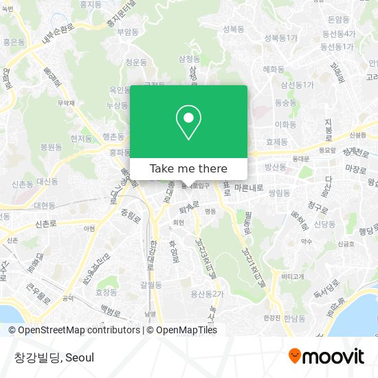 창강빌딩 map