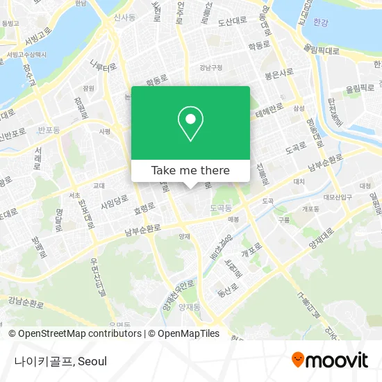 나이키골프 map