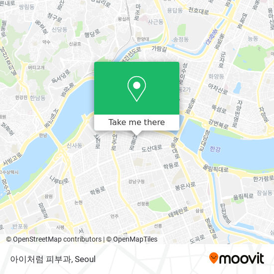 아이처럼 피부과 map