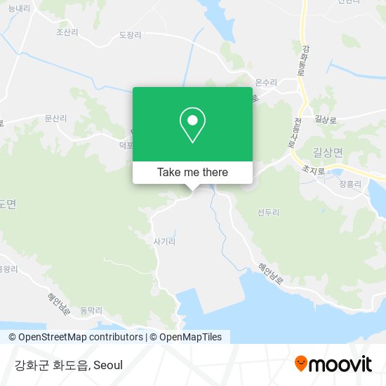 강화군 화도읍 map