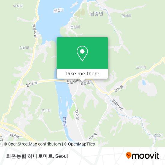 퇴촌농협 하나로마트 map