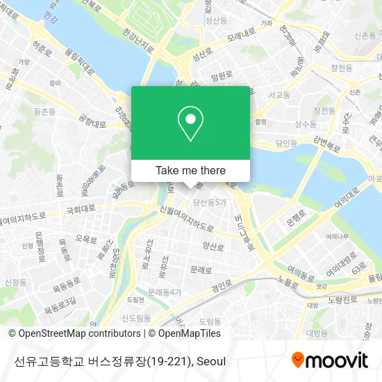 선유고등학교 버스정류장(19-221) map