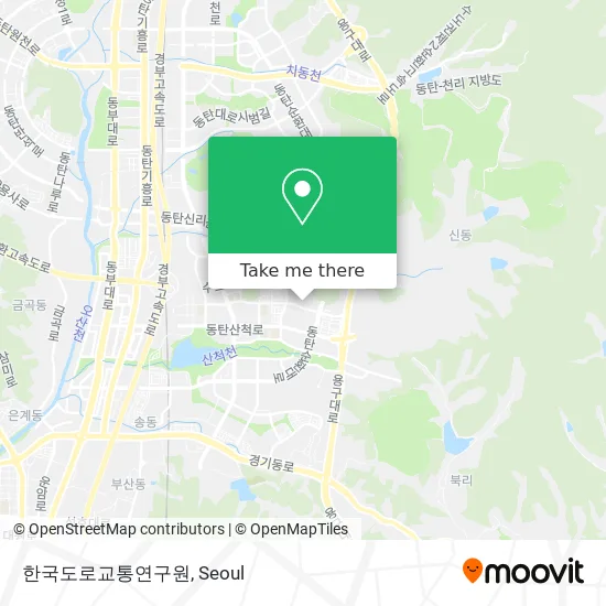 한국도로교통연구원 map