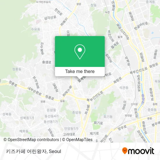 키즈카페 어린왕자 map