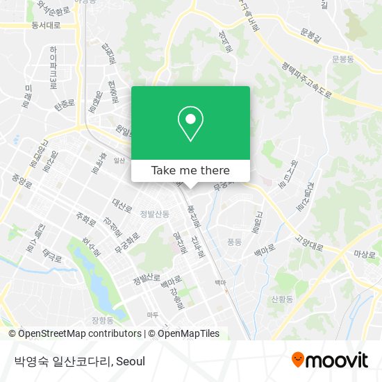 박영숙 일산코다리 map