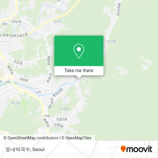 둔내막국수 map