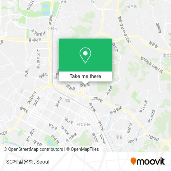 SC제일은행 map