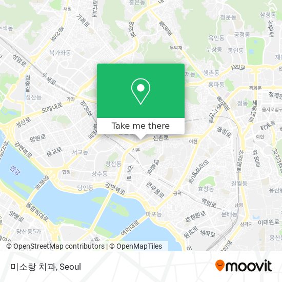 미소랑 치과 map