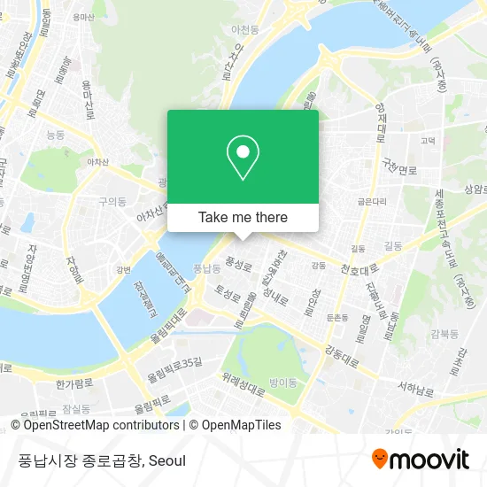 풍납시장 종로곱창 map