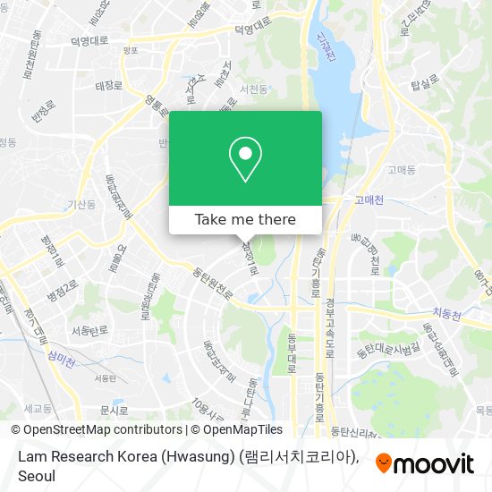 Lam Research Korea (Hwasung) (램리서치코리아) map