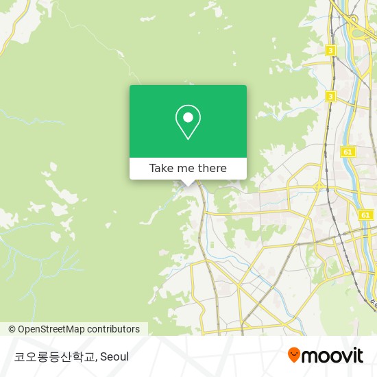 코오롱등산학교 map