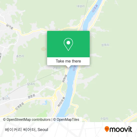 베이커리 씨어터 map