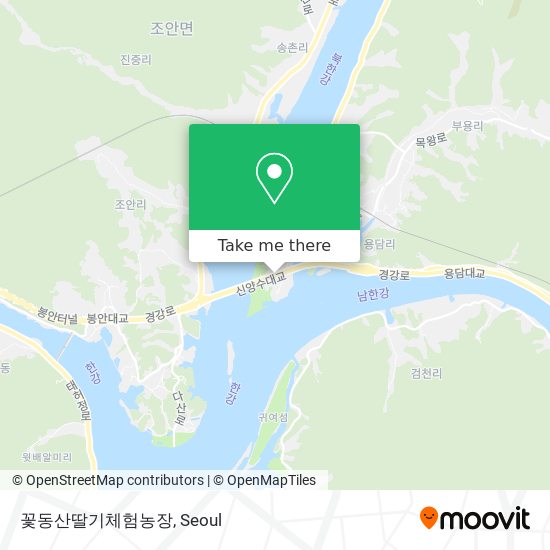 꽃동산딸기체험농장 map