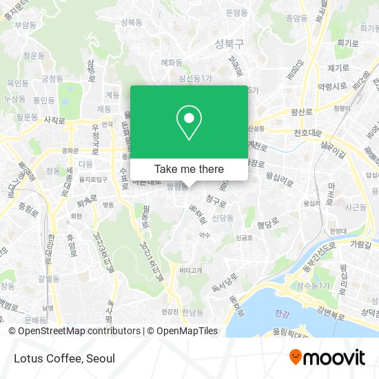 Lotus Coffee map