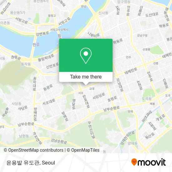 윤용발 유도관 map