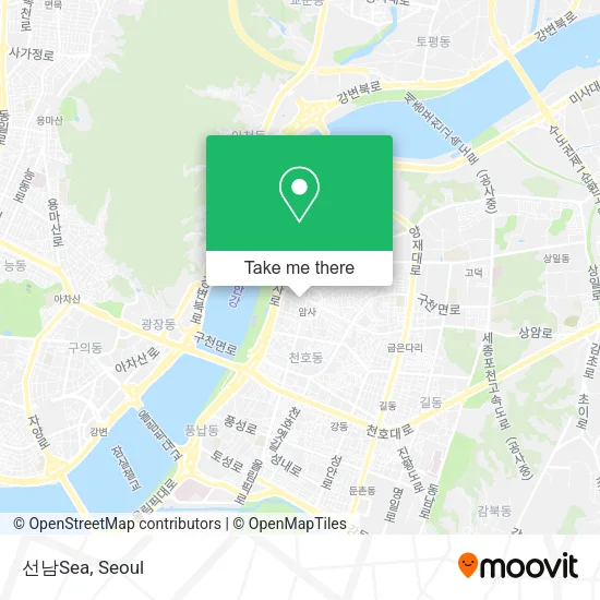 선남Sea map