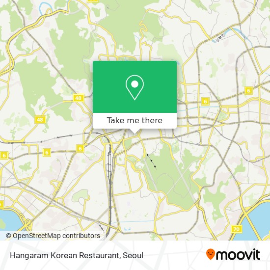 Hangaram Korean Restaurant map