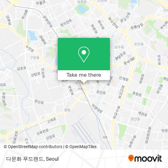 다문화 푸드랜드 map