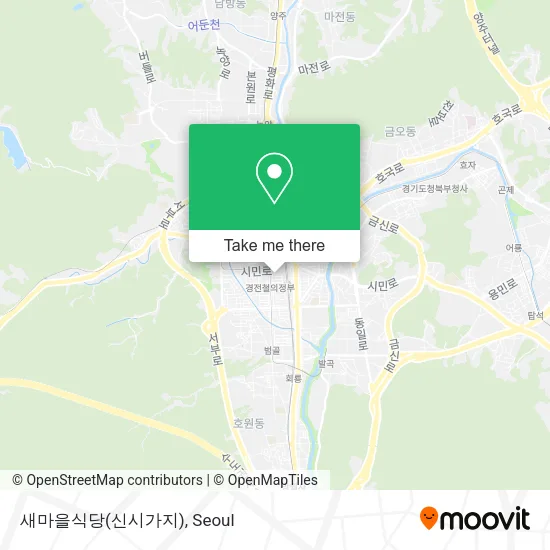 새마을식당(신시가지) map