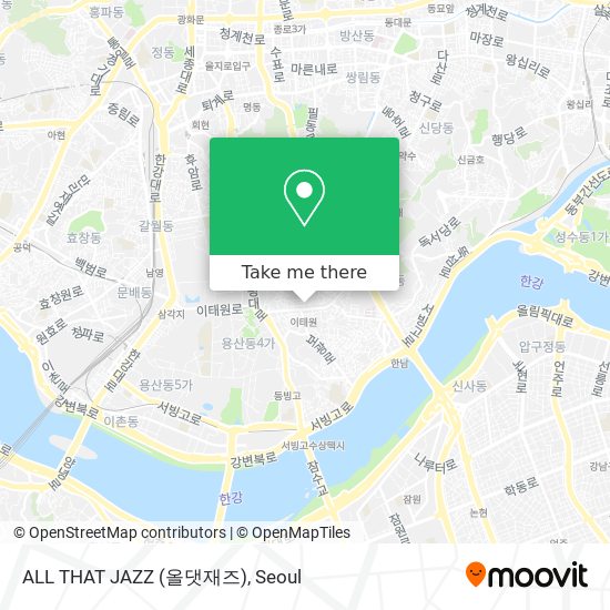 ALL THAT JAZZ (올댓재즈) map