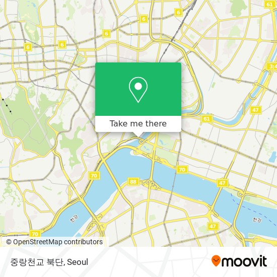 중랑천교 북단 map