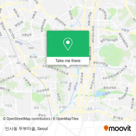 인사동 두부마을 map