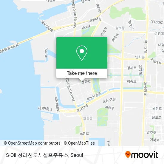 S-Oil 청라신도시셀프주유소 map