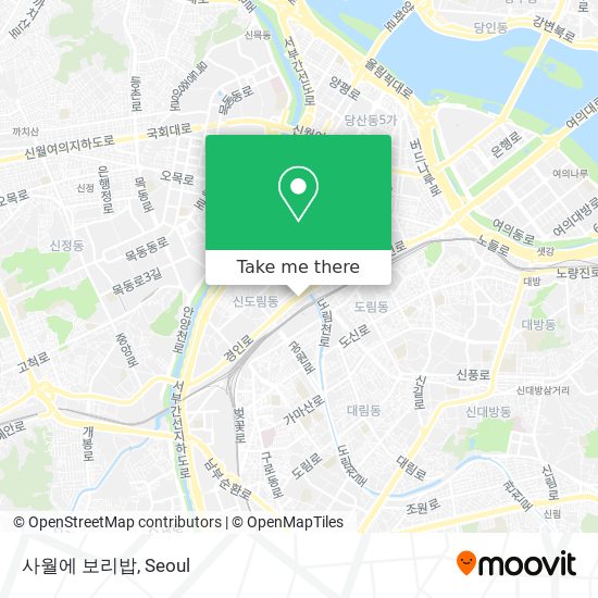 사월에 보리밥 map