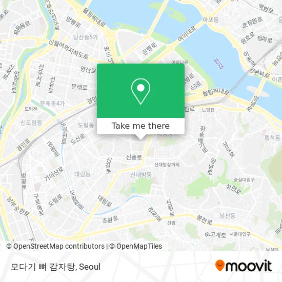 모다기 뼈 감자탕 map