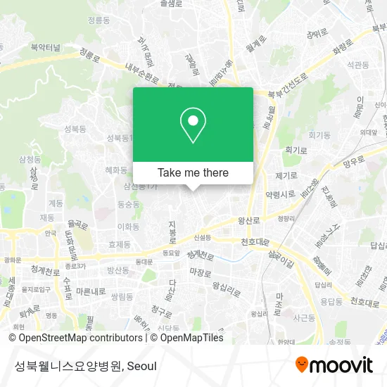 성북웰니스요양병원 map