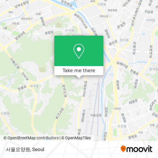서울요양원 map