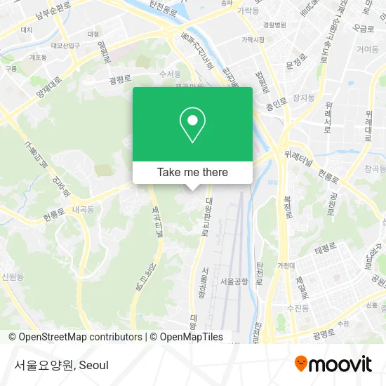 서울요양원 map